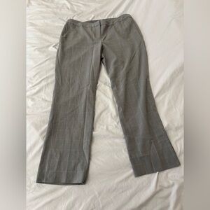 Amanda & Chelsea Gray & light Pink striped Dress Pants | Women's Size: 10